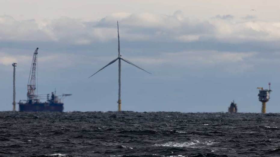 US’s first large offshore wind farm officially opens in New York, with more to come