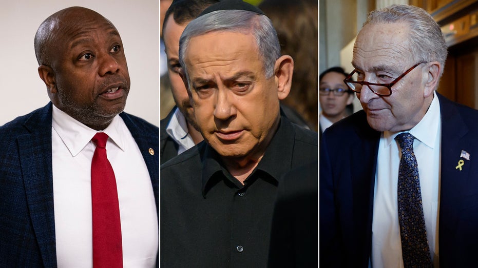 Tim Scott labels Schumer’s call for Israeli leader change ‘electoral interference’