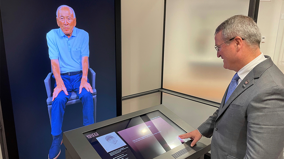 National WWII Museum’s new exhibit uses AI to let visitors have virtual conversations with veterans