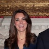 Prince William and Kate Middleton smile for the camera