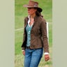 Kate Middleton in an Australian-styled hat and jeans