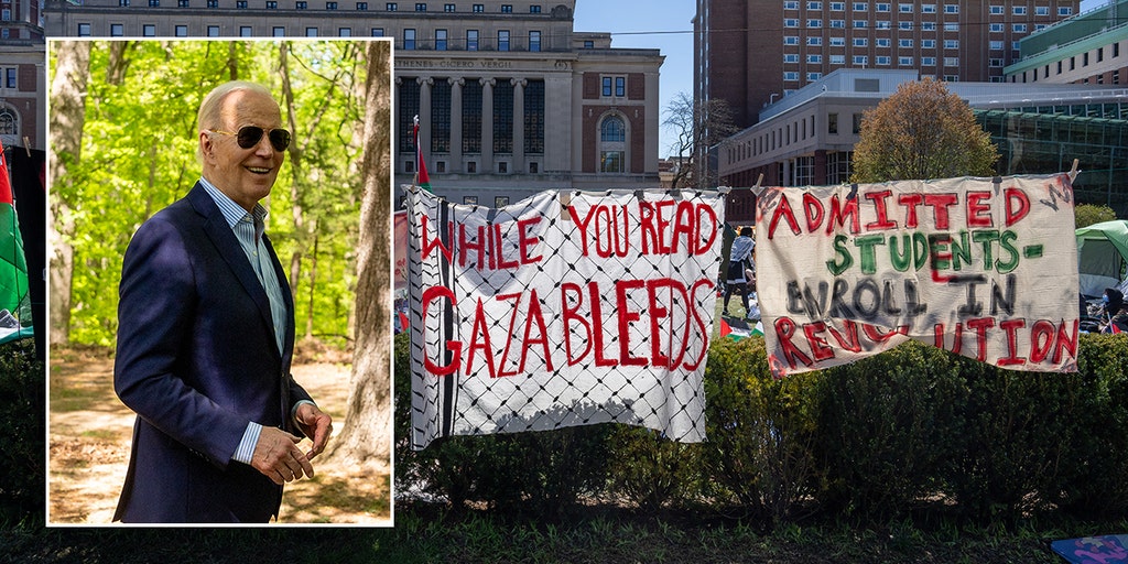 Biden crushed for equivocating on antisemitic protests: 'Very fine people on both sides' moment - Vimarsana News