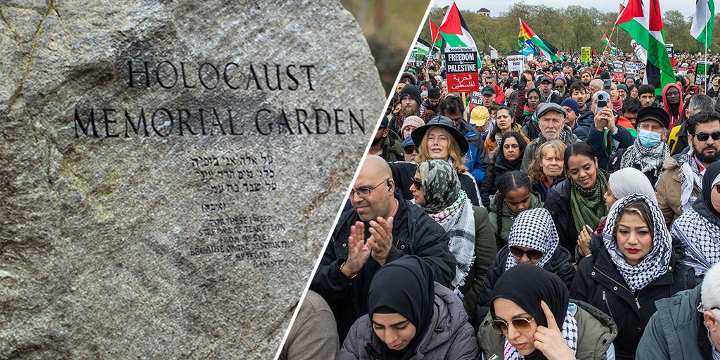 Holocaust memorial covered during London anti-Israel march: 'Sad but necessary' - Vimarsana News
