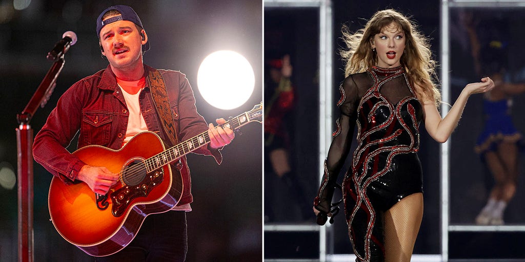 Morgan Wallen fans boo Taylor Swift after he makes joke about attendance  records: 'we ain't gotta boo' | Fox News