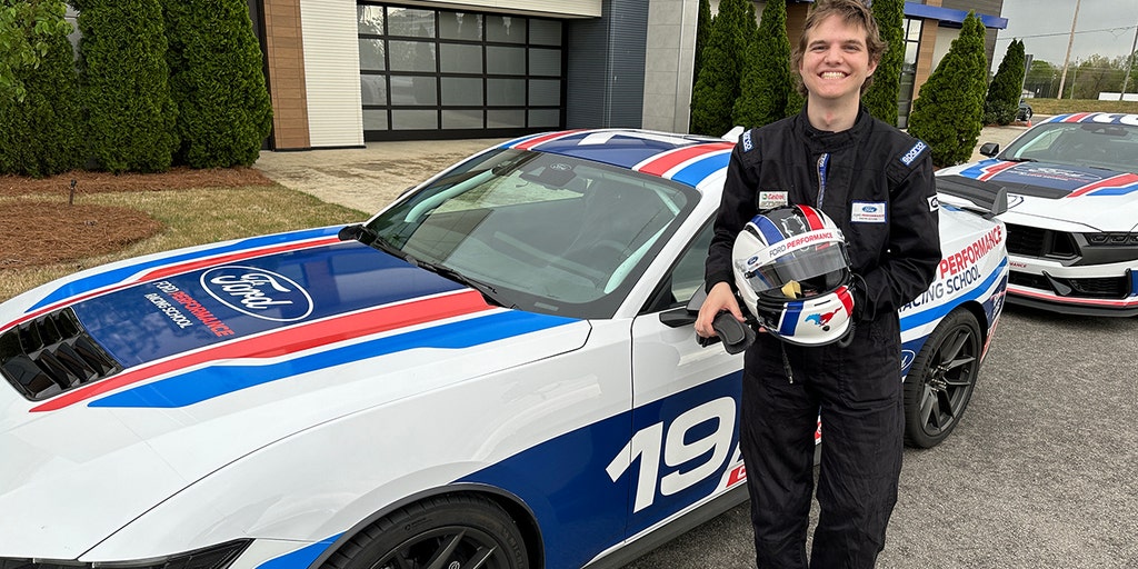 Utah teen and dad go on Ford racing trip after CEO learns of son’s cancer battle: ‘Hard to put into words’