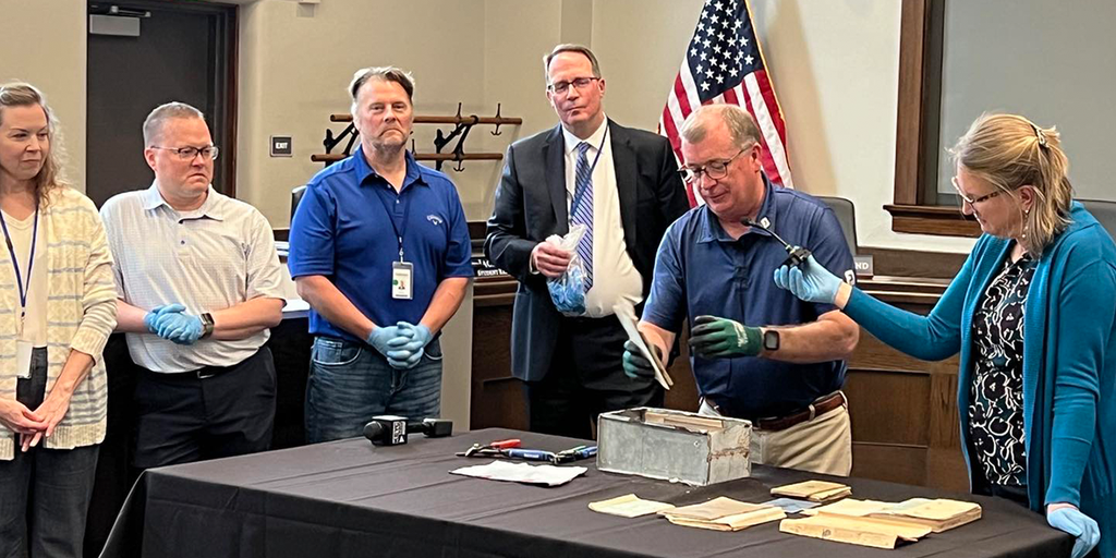 104-year-old time capsule discovered during demolition of Minnesota high school - Vimarsana News