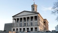 The Tennessee Capitol is seen, Jan. 8, 2020, in Nashville, Tenn. Republican lawmakers in Tennessee advanced a proposal Tuesday, April 9, 2024, to allow some teachers to carry handguns on public school grounds, a move that would mark one of the state&rsquo;s biggest expansions of gun access since a deadly shooting at a private elementary school last year.