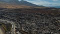 A general view shows the aftermath of a wildfire in Lahaina, Hawaii, Thursday, Aug. 17, 2023. The Maui Fire Department is expected to release a report Tuesday, April 16, 2024, detailing how the agency responded to a series of wildfires that burned on the island during a windstorm last August.