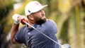 Captain Jon Rahm, of Legion XIII GC, hits from the sixth tee during the final round of LIV Golf Miami at Trump National Doral, Sunday, April 7, 2024, in Doral, Fla. - Fox News