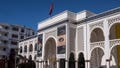 The Mohammed VI Museum of Modern and Contemporary Art, where a Cuban art exhibition is being held, is seen on April 1, 2024, in Rabat.