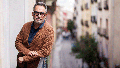 Uruguayan singer Jorge Drexler poses during an interview with The Associated Press in Madrid, Spain, Wednesday, April 3, 2024.