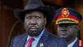 South Sudans President Salva Kiir arrives at Jubas Presidential Palace, South Sudan, Friday, Feb. 3, 2023. South Sudans President Salva Kiir on Wednesday, April 3, 2024 warned leaders &ldquo;not to cling to power&rdquo; just weeks after his former rival-turned-deputy proposed a postponement of elections expected to be held in December.