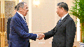 In this photo released by Xinhua News Agency, Russian Foreign Minister Sergey Lavrov, left, and Chinese President Xi Jinping meets at the Great Hall of the People in Beijing on April 9, 2024. China has surged sales to Russia of machine tools, microelectronics and other technology that Moscow in turn is using to produce missiles, tanks, aircraft and other weaponry. Thats according to two senior Biden administration officials who discussed the sensitive findings on the condition of anonymity. Russias microelectronics came from China, which Russia has used missiles, tanks and aircraft.
