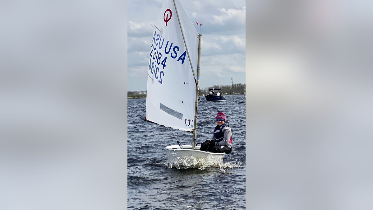 Bernstein U.S. team for a regatta in the Netherlands.