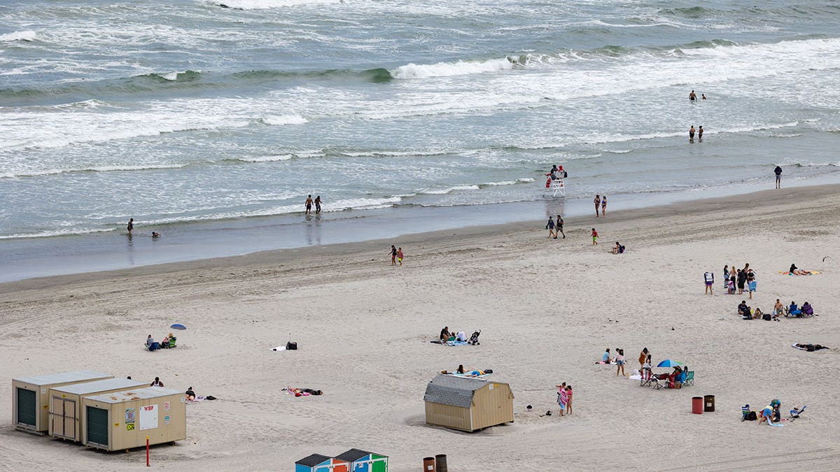 People on beach