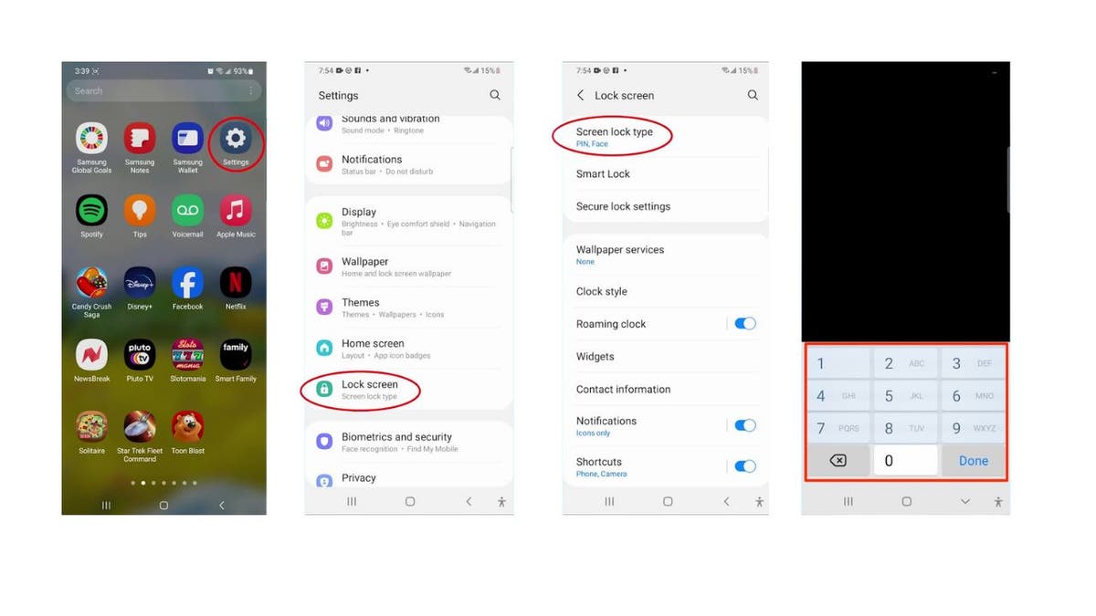 How to update your PIN or Password on your Android
