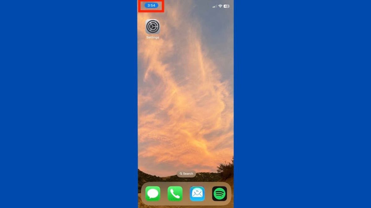iPhone clock color 2