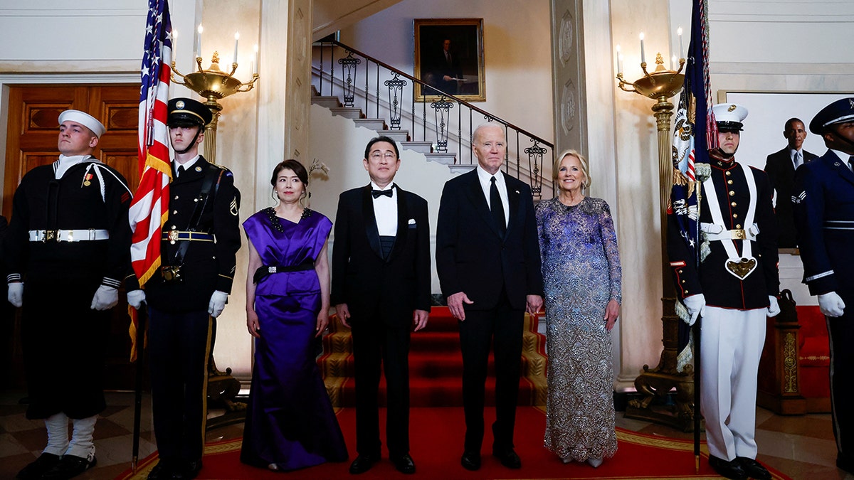 The Bidens and Japanese PM