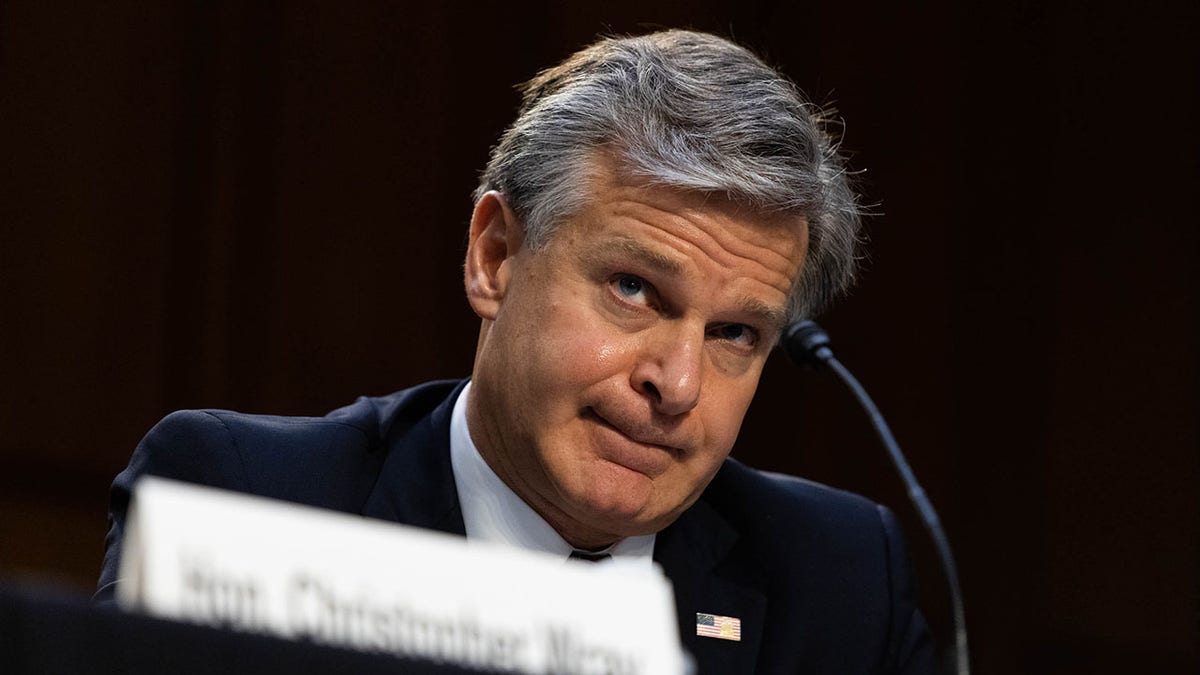 Christopher Wray in 2021