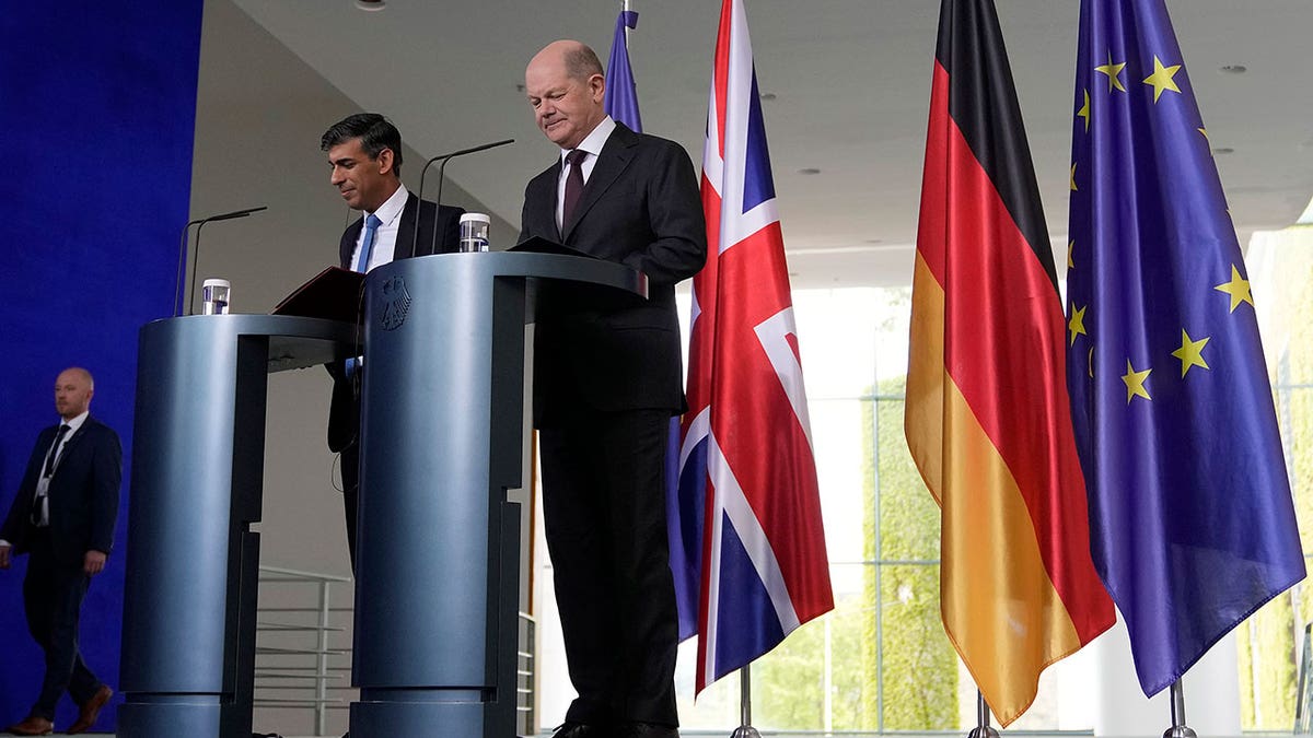 Rishi Sunak and Olaf Scholz