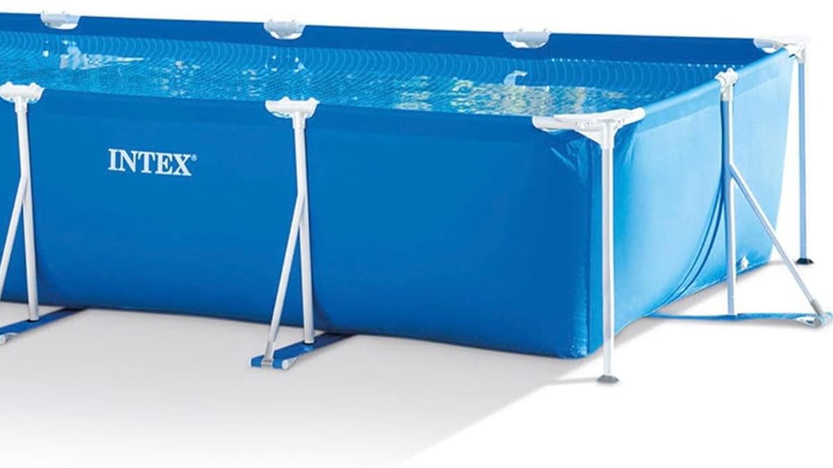 An affordable pool the whole family can fit in. 