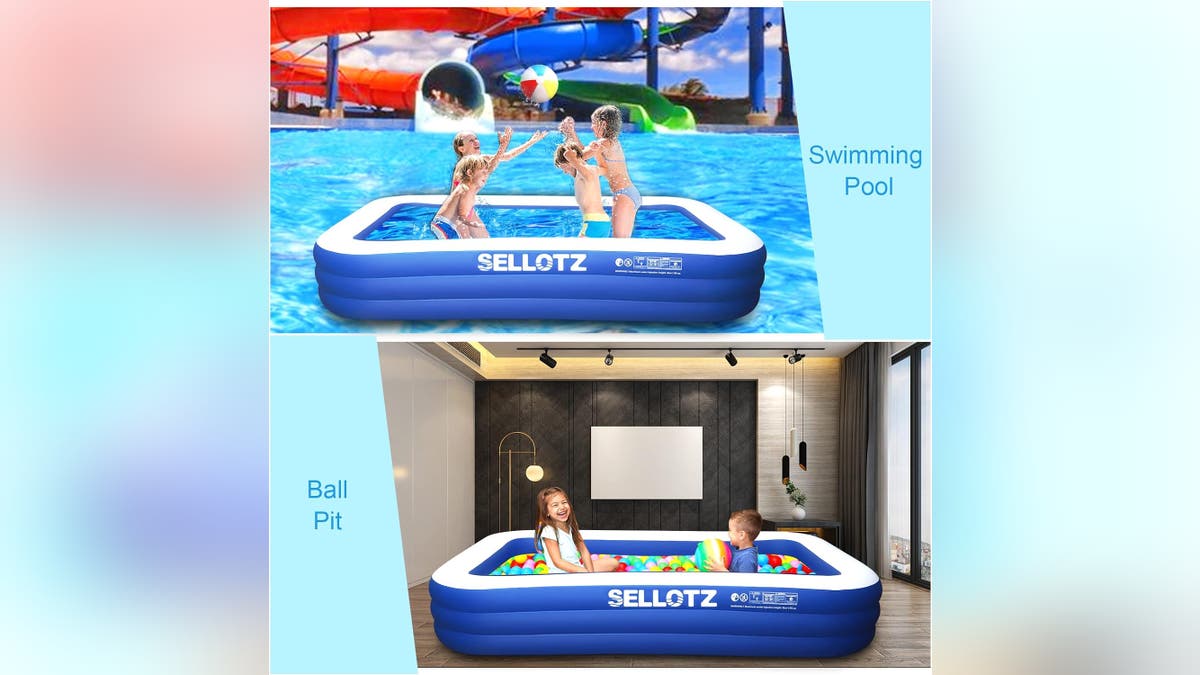 Get your kids their very own swimming pool that's easy to set up.?