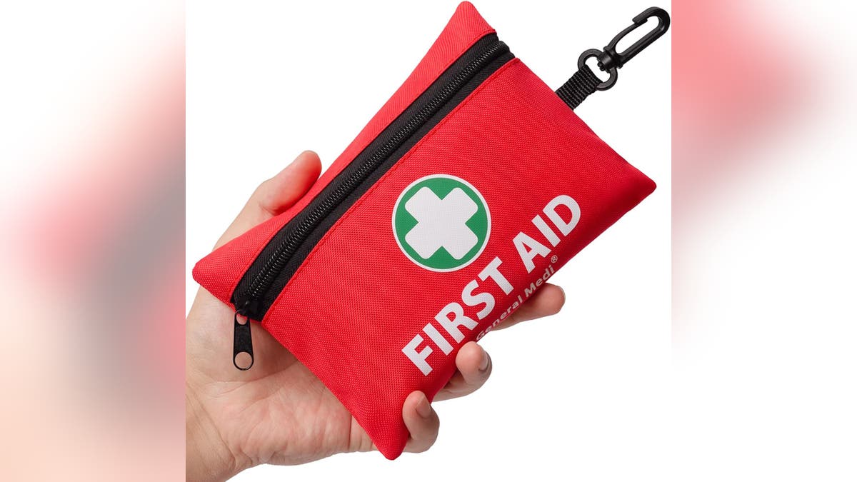 Make sure you're prepared with a mini first aid kit. 