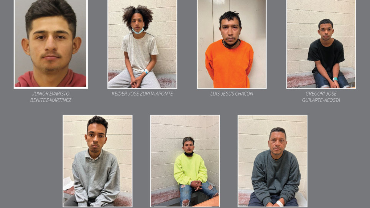 Texas DPS migrant mugshots