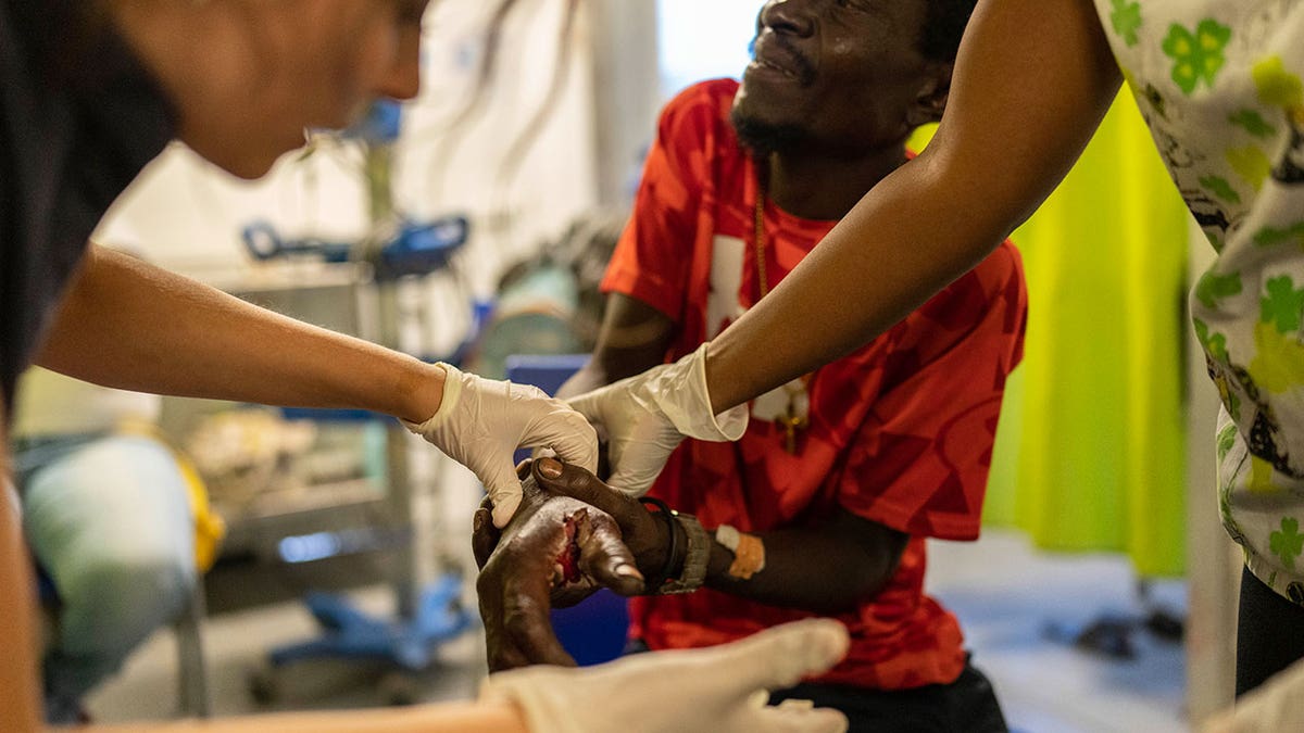 Haiti patient