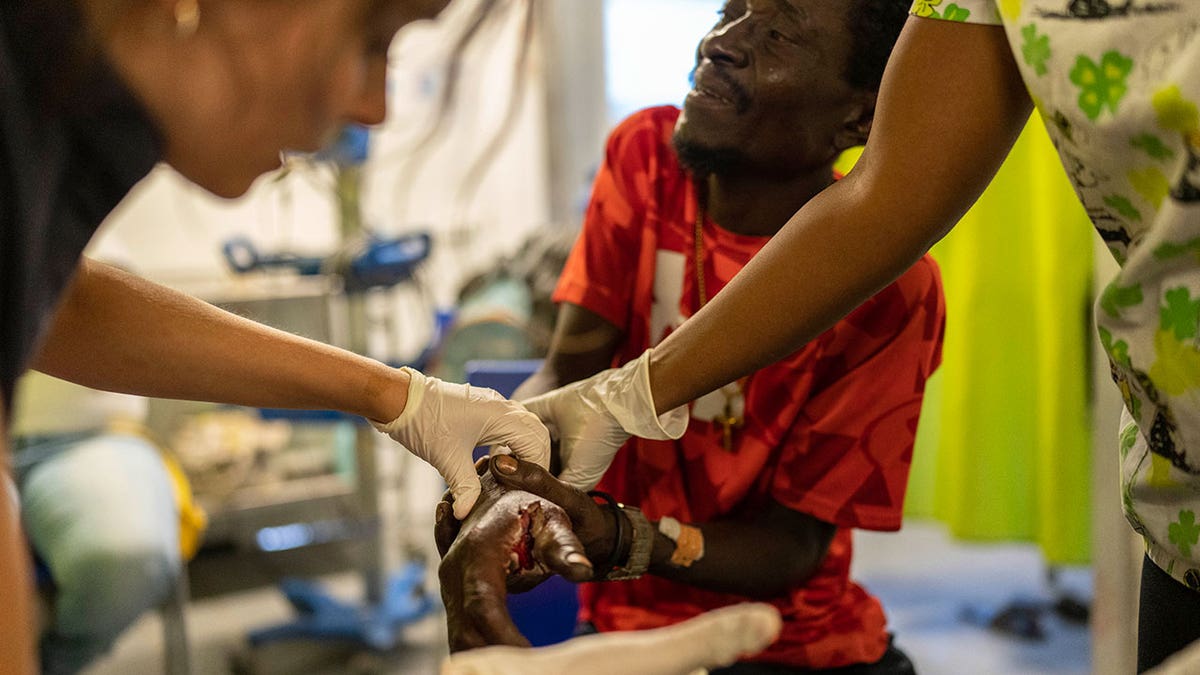 Haiti patient