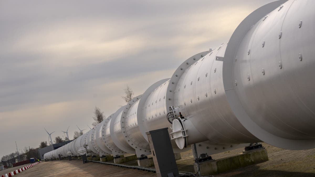 Hyperloop in northern Netherlands