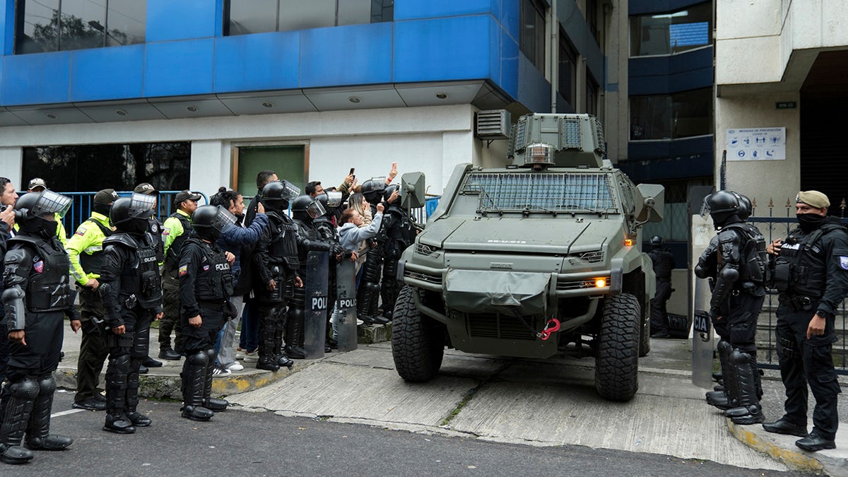 Ecuador armored vehicle