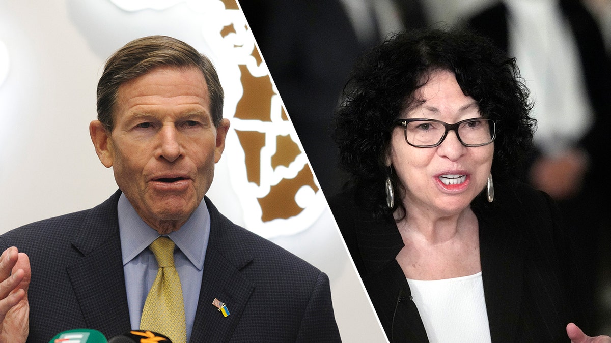 Sen. Blumenthal and Justice Sotomayor