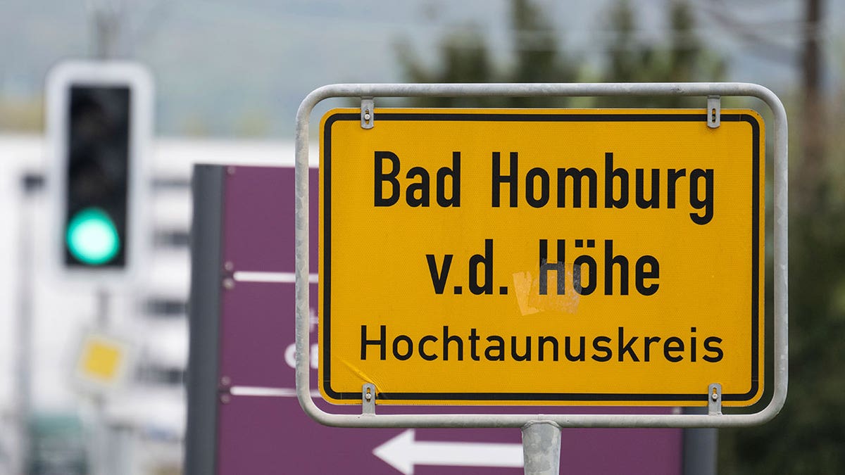 Bad Homburg sign