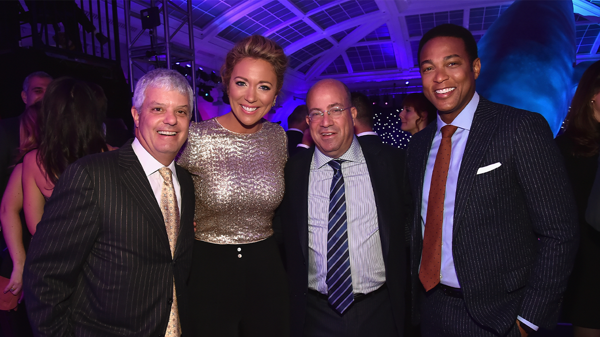 David Levy, Brooke Baldwin, Jeff Zucker and Don Lemon attend CNN Heroes 2017 at the American Museum of Natural History on December 17, 2017 in New York City.