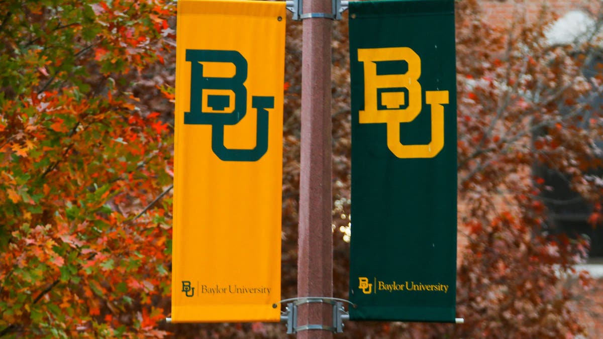 Baylor University banners