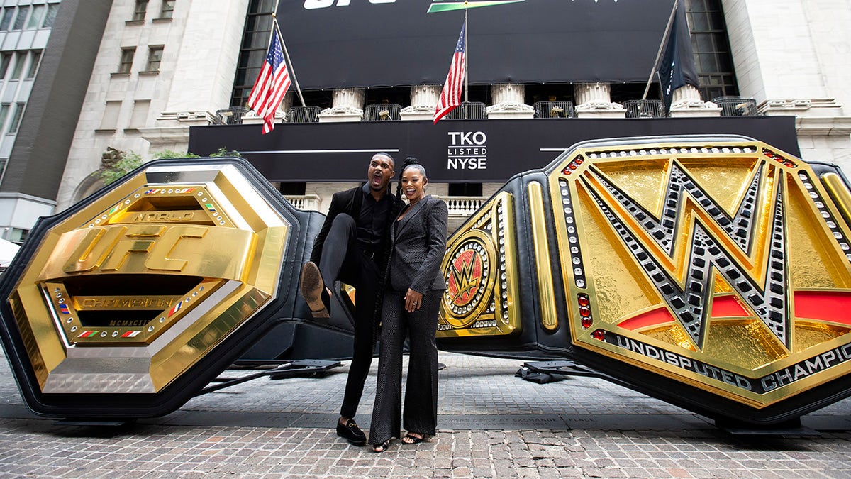 Bianca Belair and Montez Ford