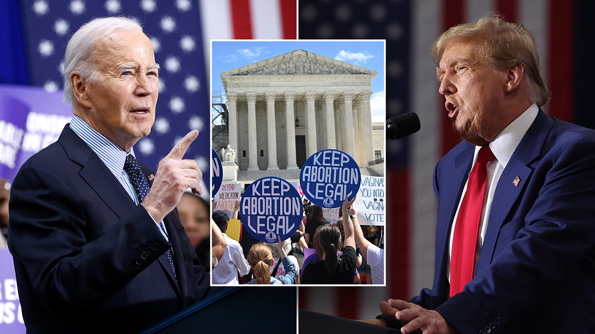 Biden hits Trump for abortion stance