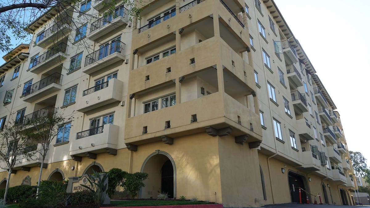 The exterior of the Montecito Apartments complex