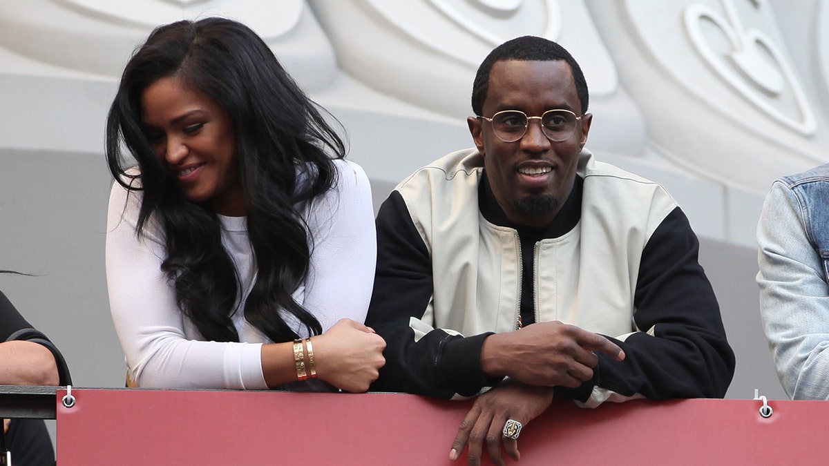 Cassie Ventura and Diddy attend an event together