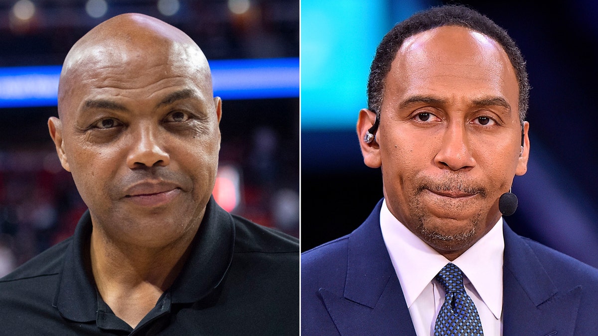 Charles Barkley and Stephen A Smith photo