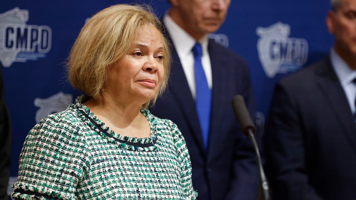 Mayor Charlotte VI speaks at Charlotte's press conference