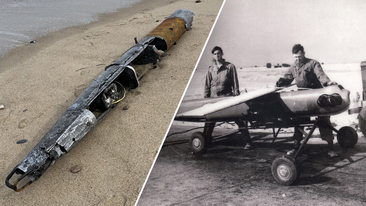 Objeto de Cape Cod na praia da Guerra Fria