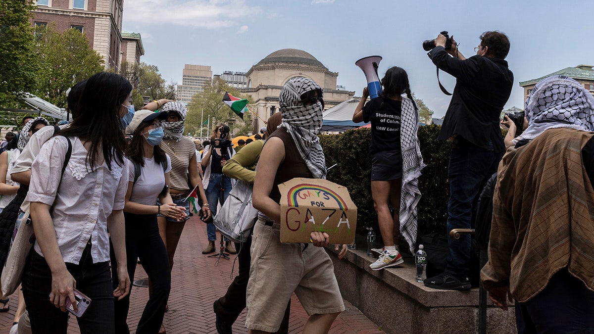 Two Columbia students who faced off with mob speak out, claim a car full of ‘masked people’ surveilled them