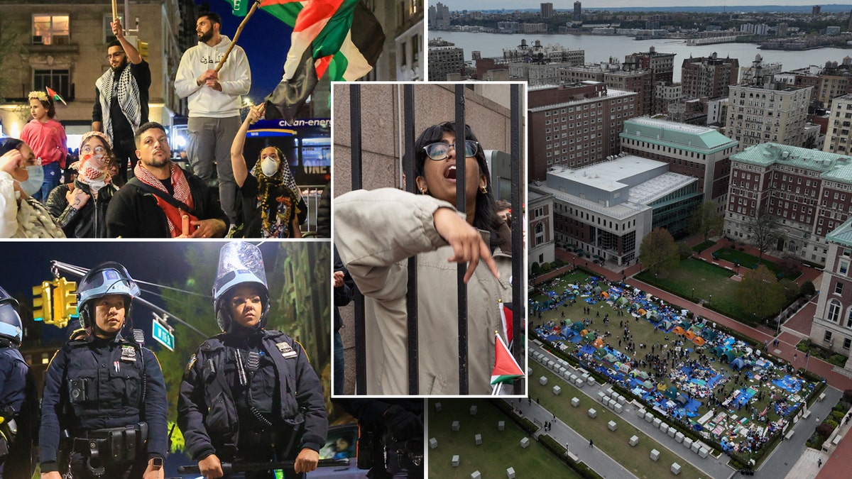 Columbia University protesters take over campus