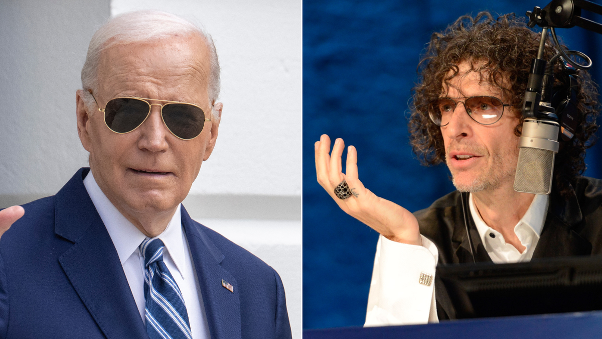 Biden and Howard Stern