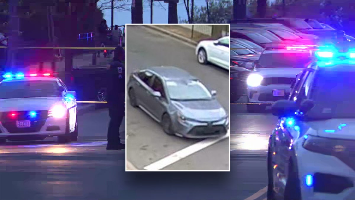 Geyaway car in DC shooting