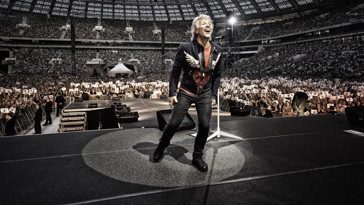 Jon Bon Jovi onstage