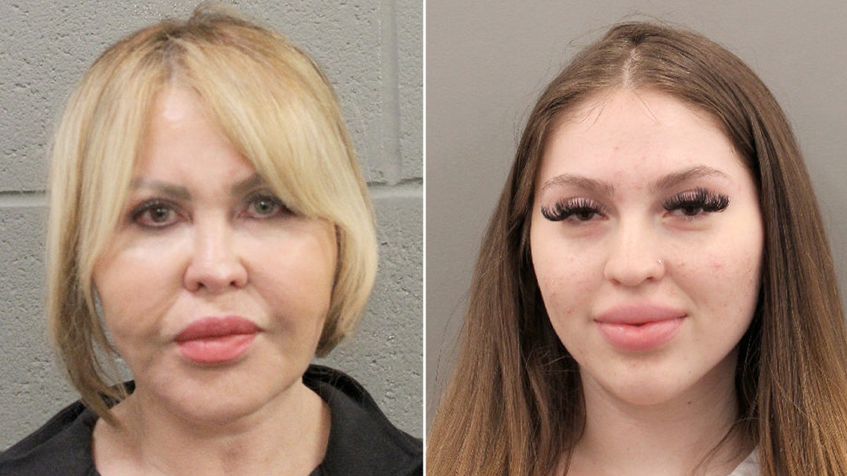 Consuelo and Isabella Dal Bo mugshots