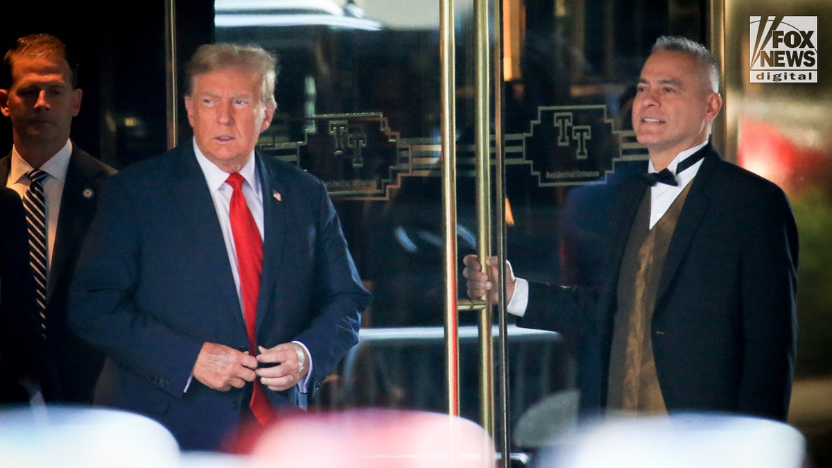 Former President Donald Trump exits Trump Tower successful  New York City